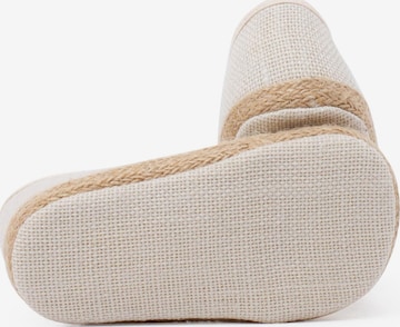 Pisamonas Halbschuh in Beige: Vorderseite