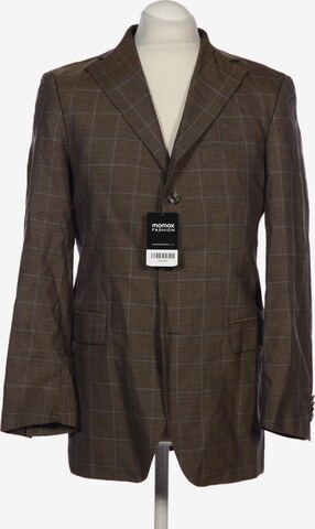 TOMMY HILFIGER Suit Jacket in S in Brown: front
