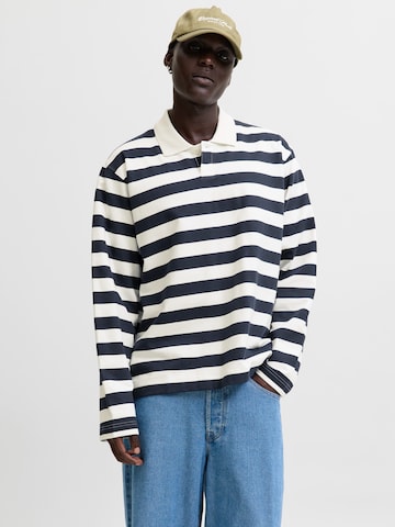 Felpa 'JORBLEECKER' di JACK & JONES in blu: frontale