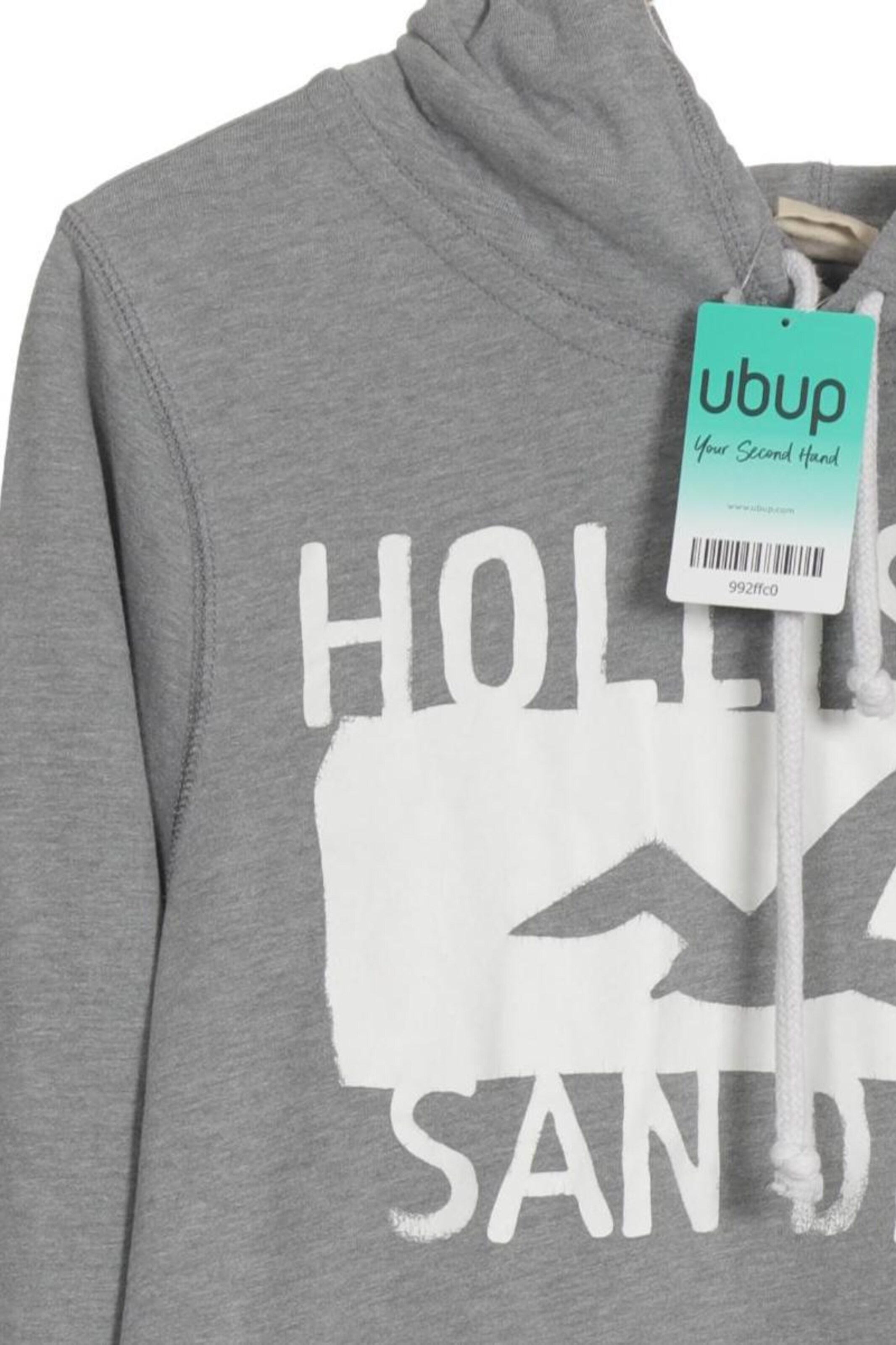 HOLLISTER Sweatshirt & Zip-Up Hoodie in XL in Grey