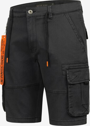 INDICODE Cargo Pants in Black: front