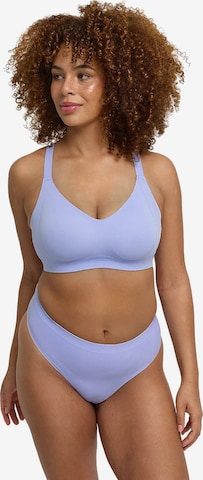 cfab (formerly creamy fabrics) BH 'Seamless Compact Push-Up BH' in Lila: Vorderseite