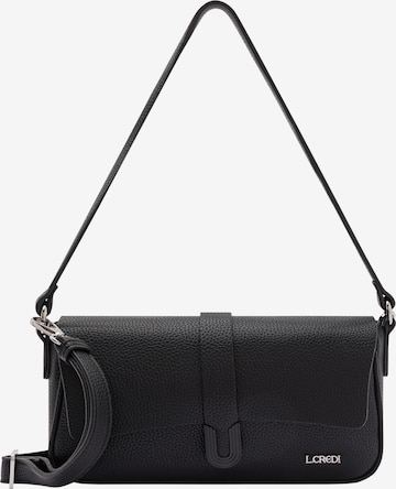 Sac bandoulière 'Osia' L.CREDI en noir : devant