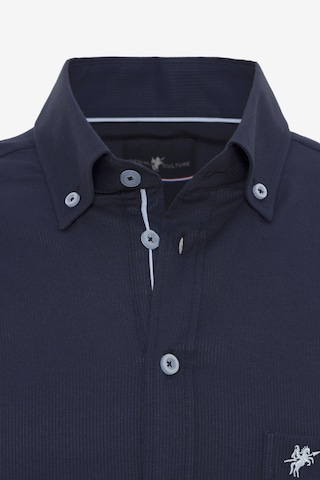 DENIM CULTURE - Regular Fit Camisa ' STANLEY ' em azul