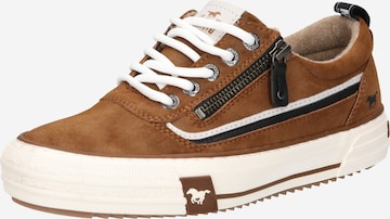 MUSTANG Sneaker low i brun: forside