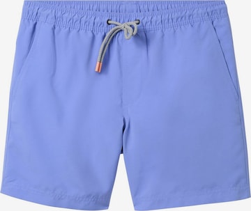 TOM TAILOR DENIM Badeshorts in Blau: predná strana