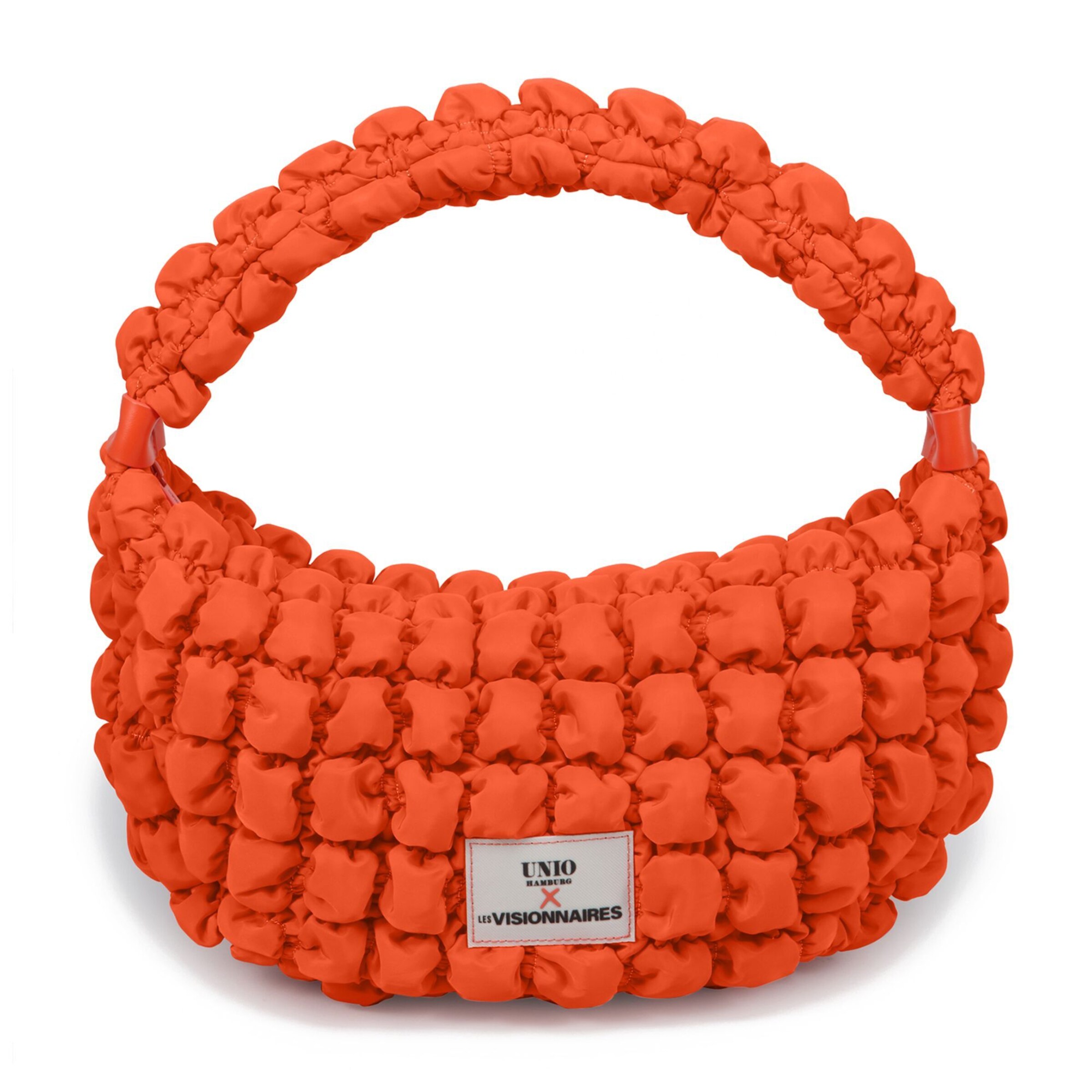 Sac bandoulière 'Unio Banana' Les Visionnaires en orange : devant