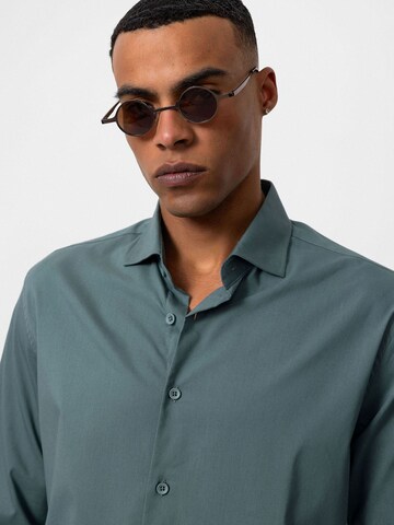 Antioch - Ajuste estrecho Camisa en azul