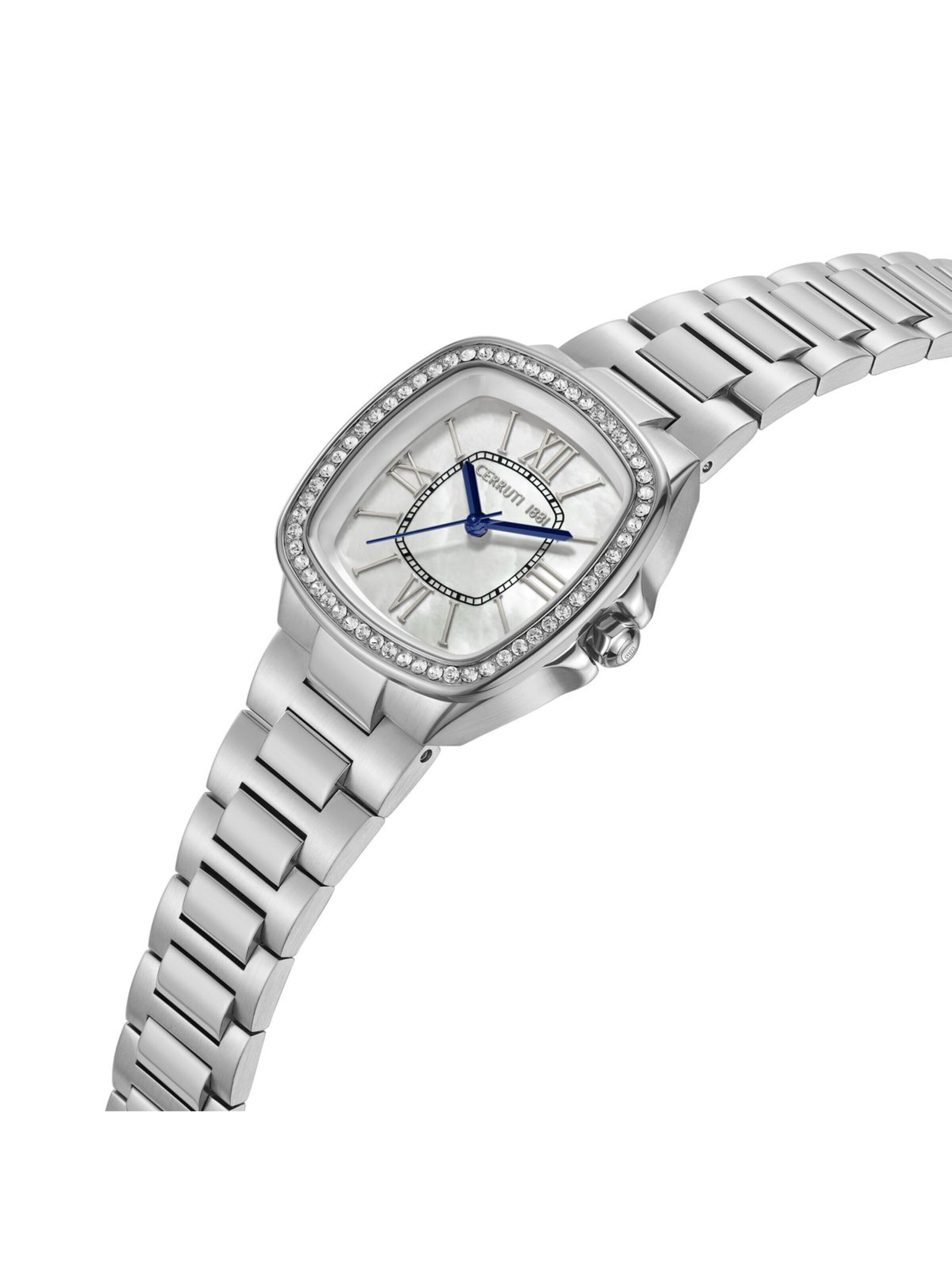 Montre à affichage analogique 'Cerruti 1881 - Function watch Casale - Quartz watch movement - Watch case width: 24 mm' CERRUTI 1881 en argent