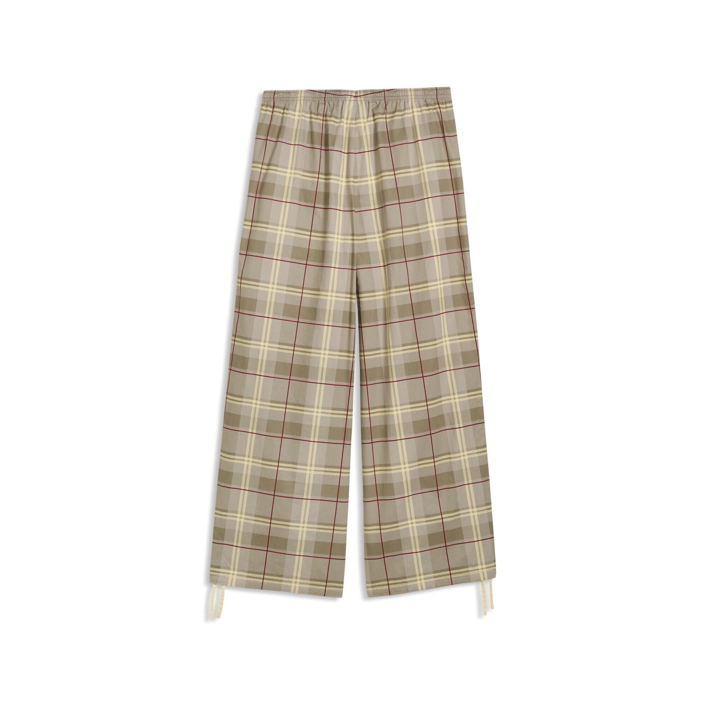 PUMA Wide leg Trousers 'T7' in Beige