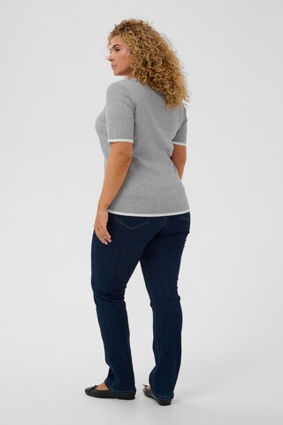 Pull-over 'Lizzy' KAFFE CURVE en gris