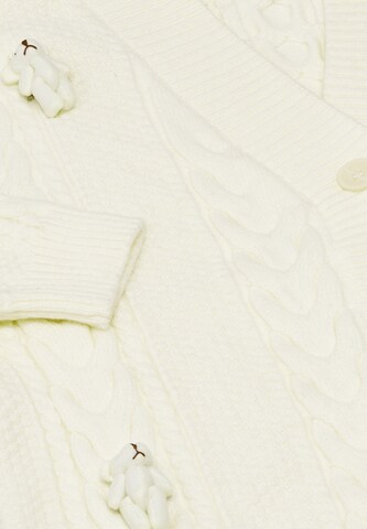 IMMY Knit cardigan in White