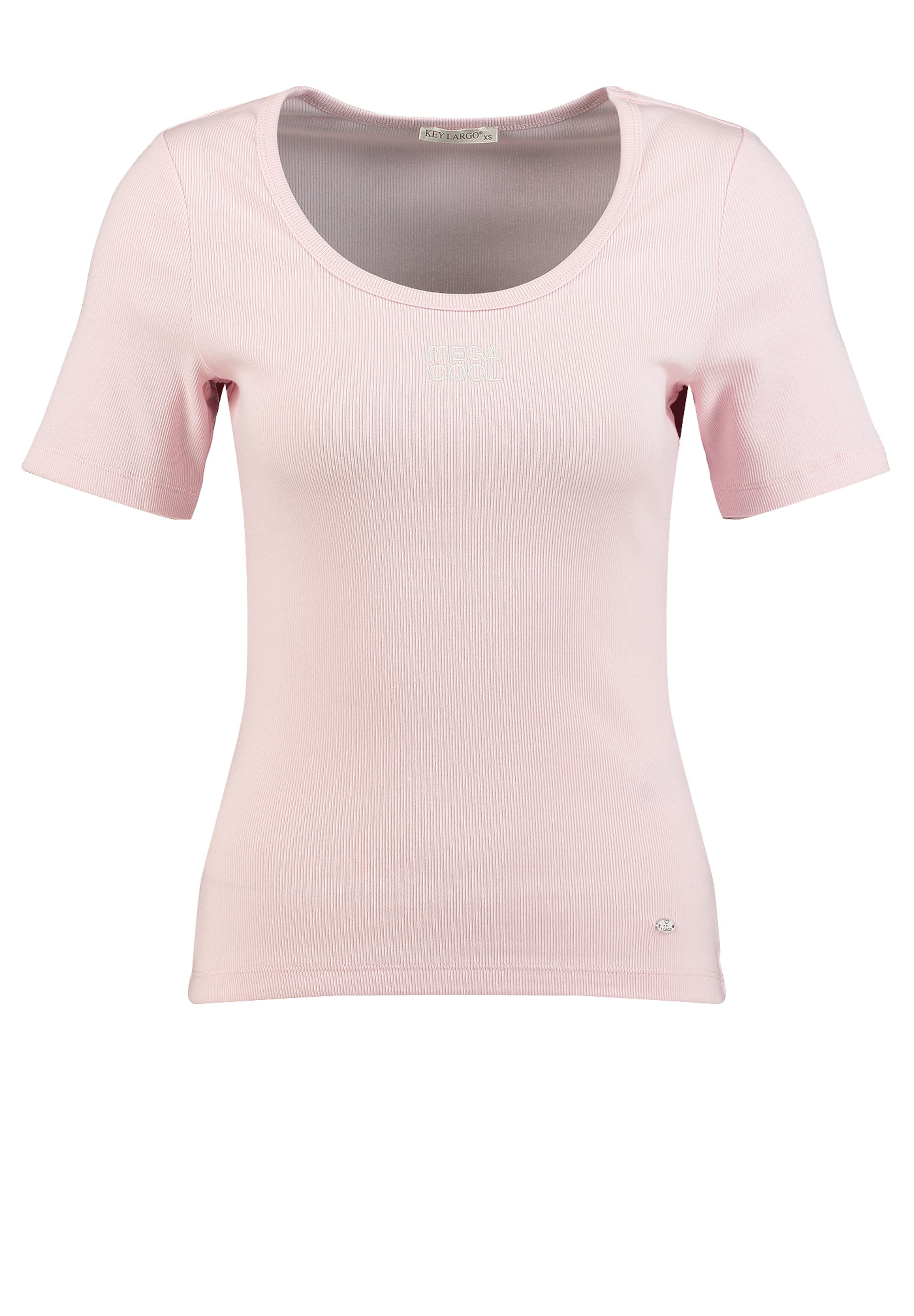 Key Largo Koszulka 'Mega Cool' w kolorze różowy: przód