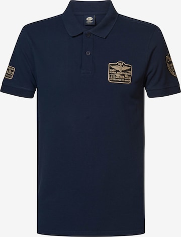 Petrol Industries Shirt in Blauw: voorkant