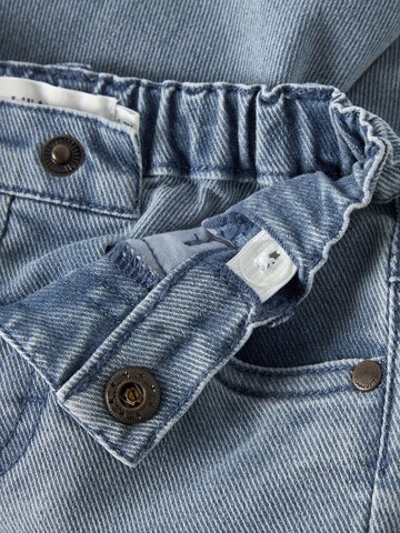 Lil'Atelier Baggy Jeans i blå