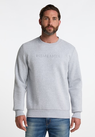 DreiMaster Maritim Sweatshirt 'Kilata' in Grau: predná strana