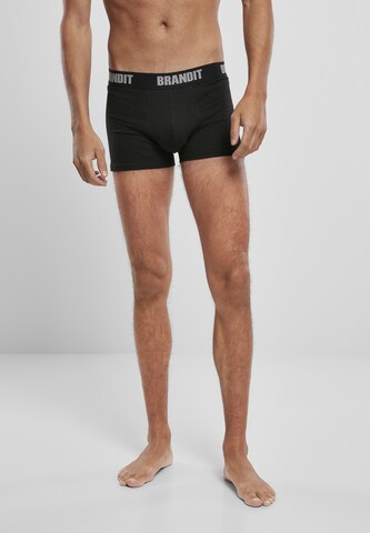 Brandit Boxer shorts in Black: front