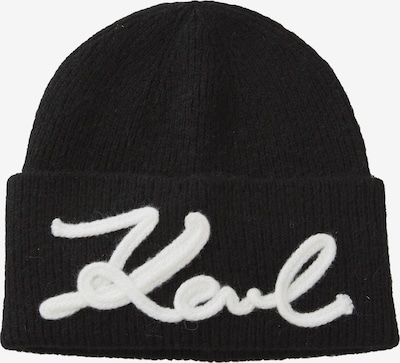 Karl Lagerfeld Čepice - černá / bílá, Produkt