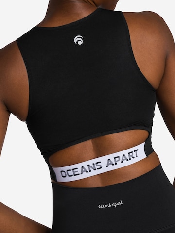 OCEANSAPART - Top desportivo 'Power' em preto