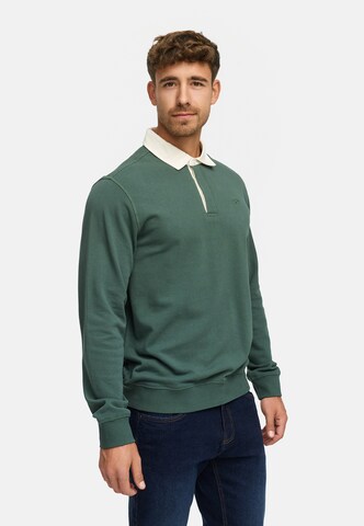 INDICODE JEANS Sweatshirt 'Isnar' in Green