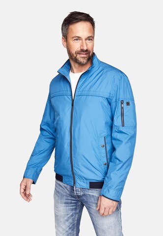 CABANO Between-Season Jacket in Blue: front