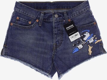 LEVI'S ® Shorts in XS in Blue: front