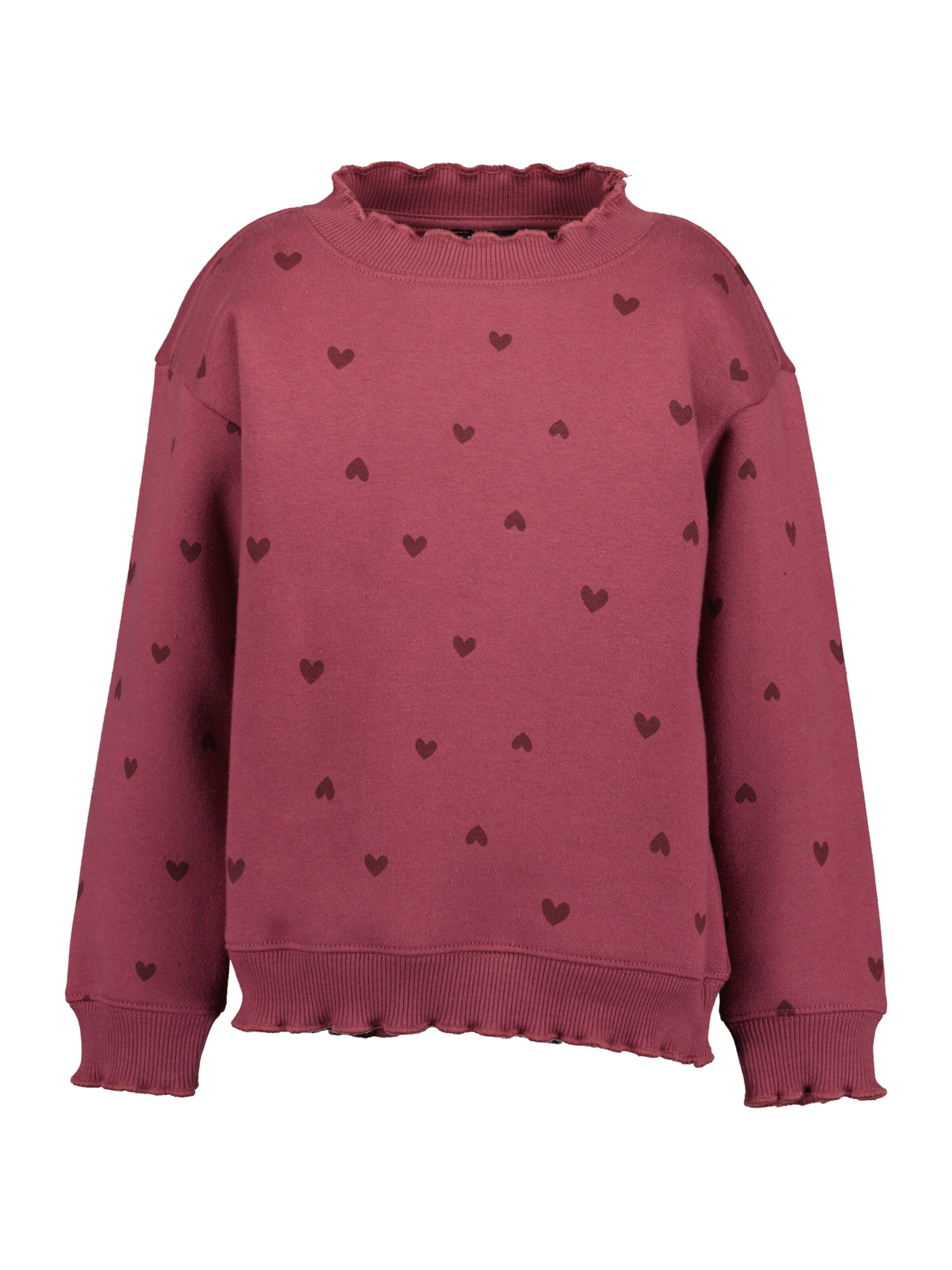 BLUE SEVENSweater majica - crvena boja: prednji dio
