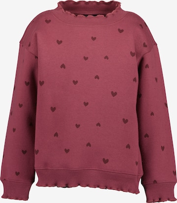 BLUE SEVENSweater majica - crvena boja: prednji dio