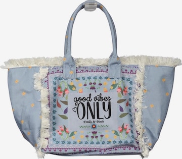 Emily & Noah Bag in One size in Blue: front