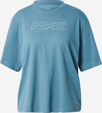NIKE Funkčné tričko - Modrá: predná strana