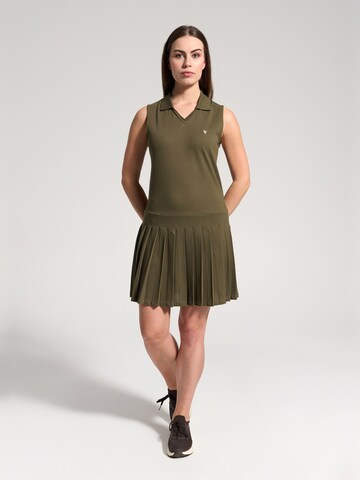 NOWIHT Jurk 'Allegra' in Groen
