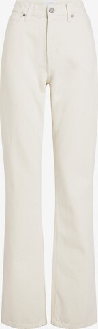 Calvin Klein Loosefit Jeans in Wit: voorkant