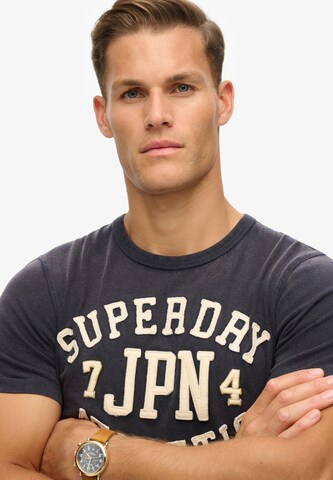 Superdry Shirt in Blauw: voorkant