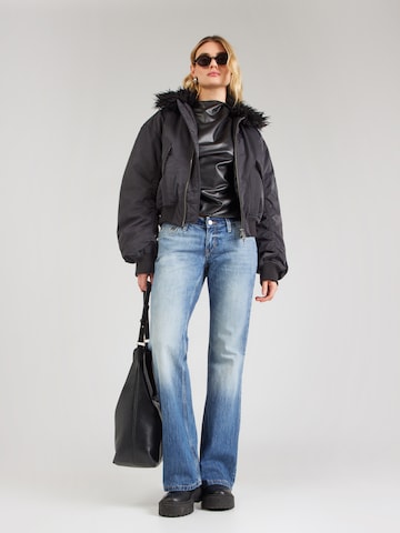 WEEKDAY Bootcut Jeans 'Nova' in Blau