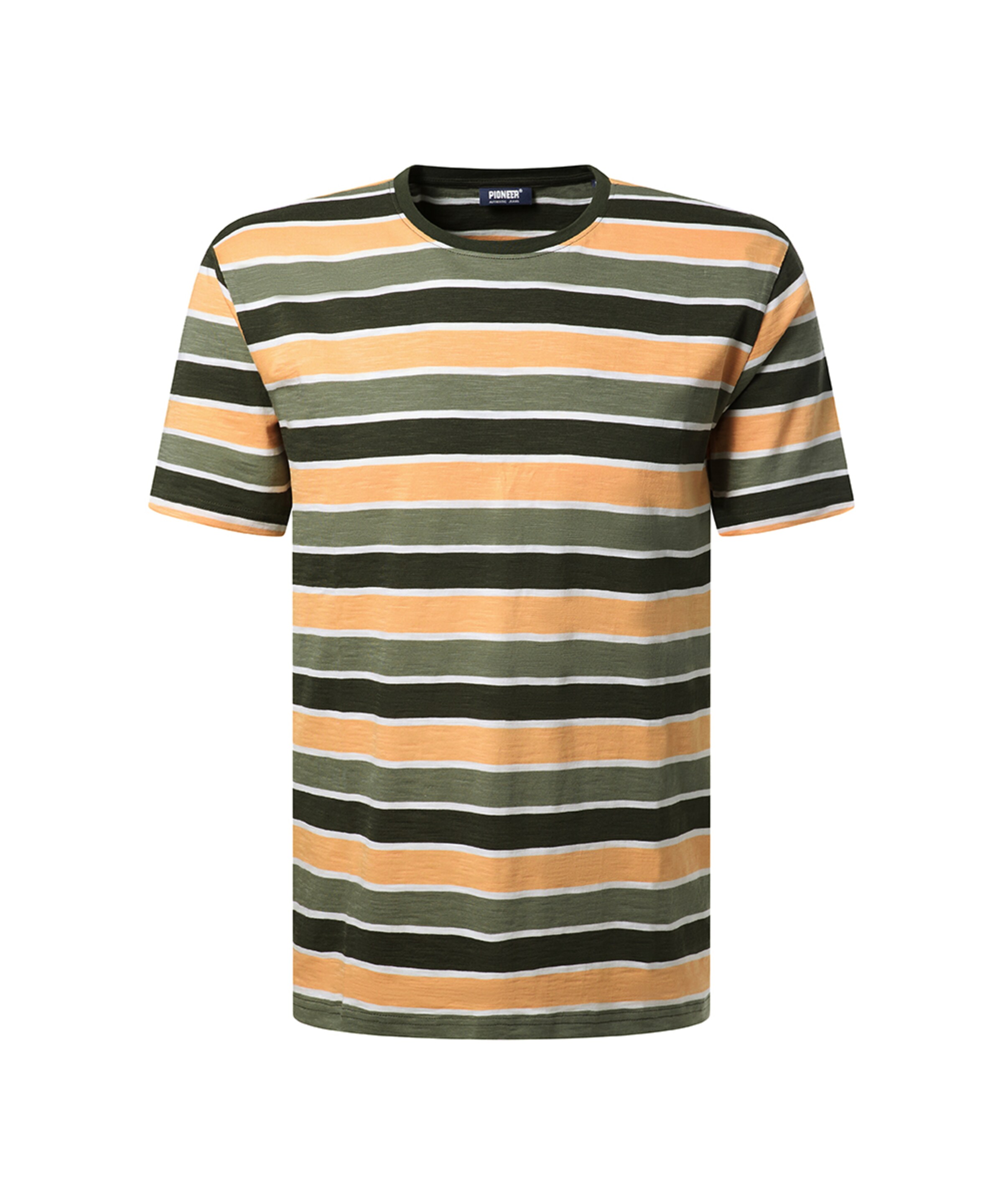 Pioneer Authentic Jeans Shirt in M in Yellow / Green / White, Item view