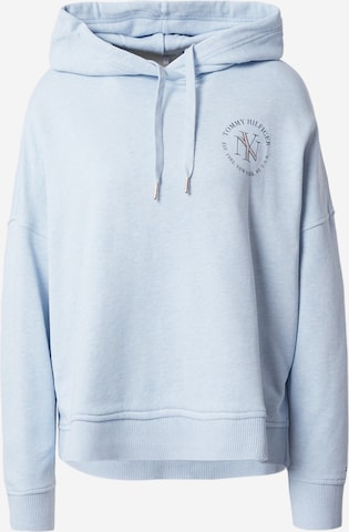 Sweat-shirt TOMMY HILFIGER en bleu : devant