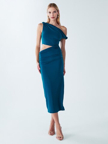 Robe 'Maree' BWLDR en bleu : devant