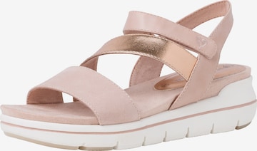 Earth Edition by Marco Tozzi Sandals in Pink: front