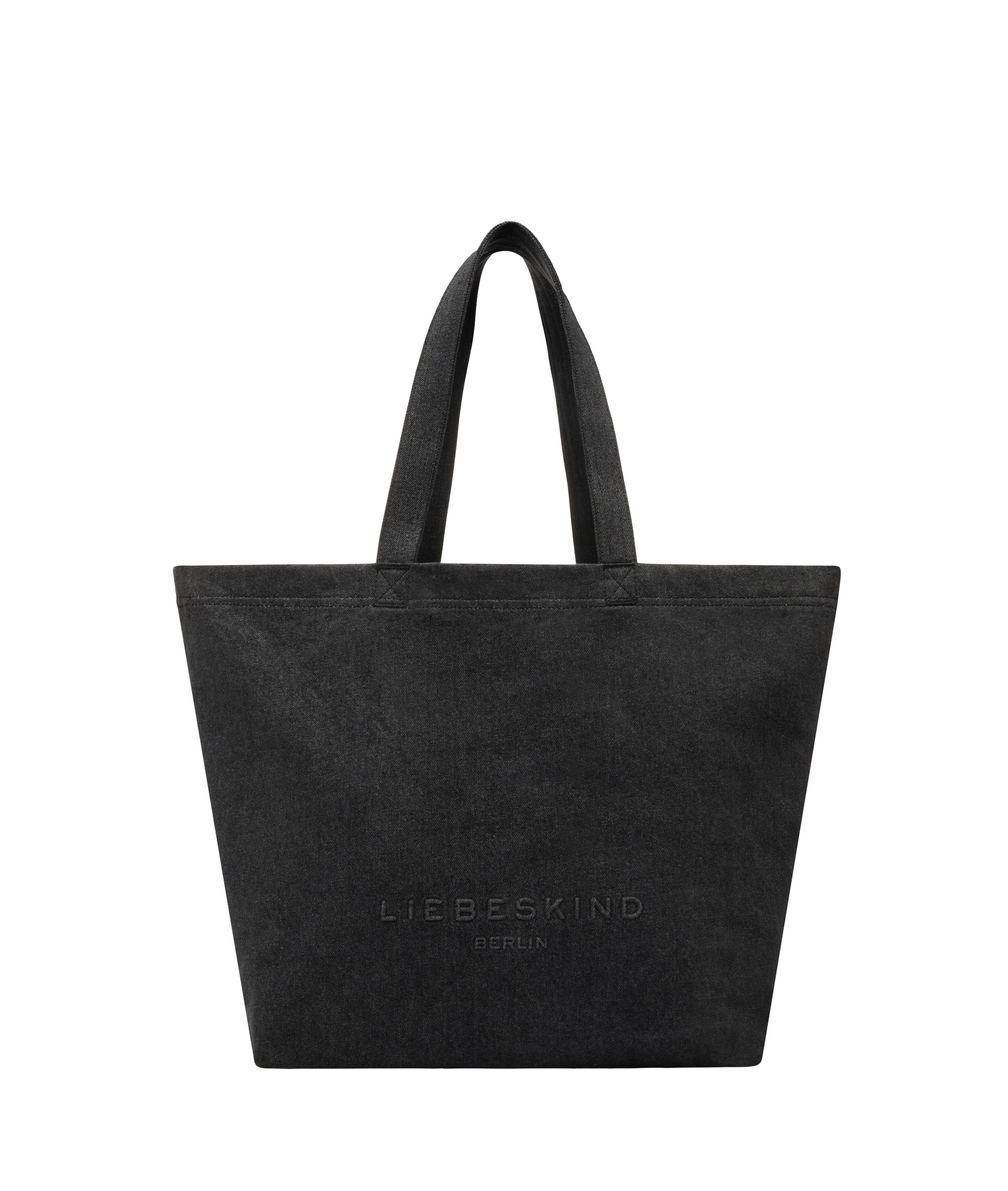 Cabas Liebeskind Berlin en noir : devant