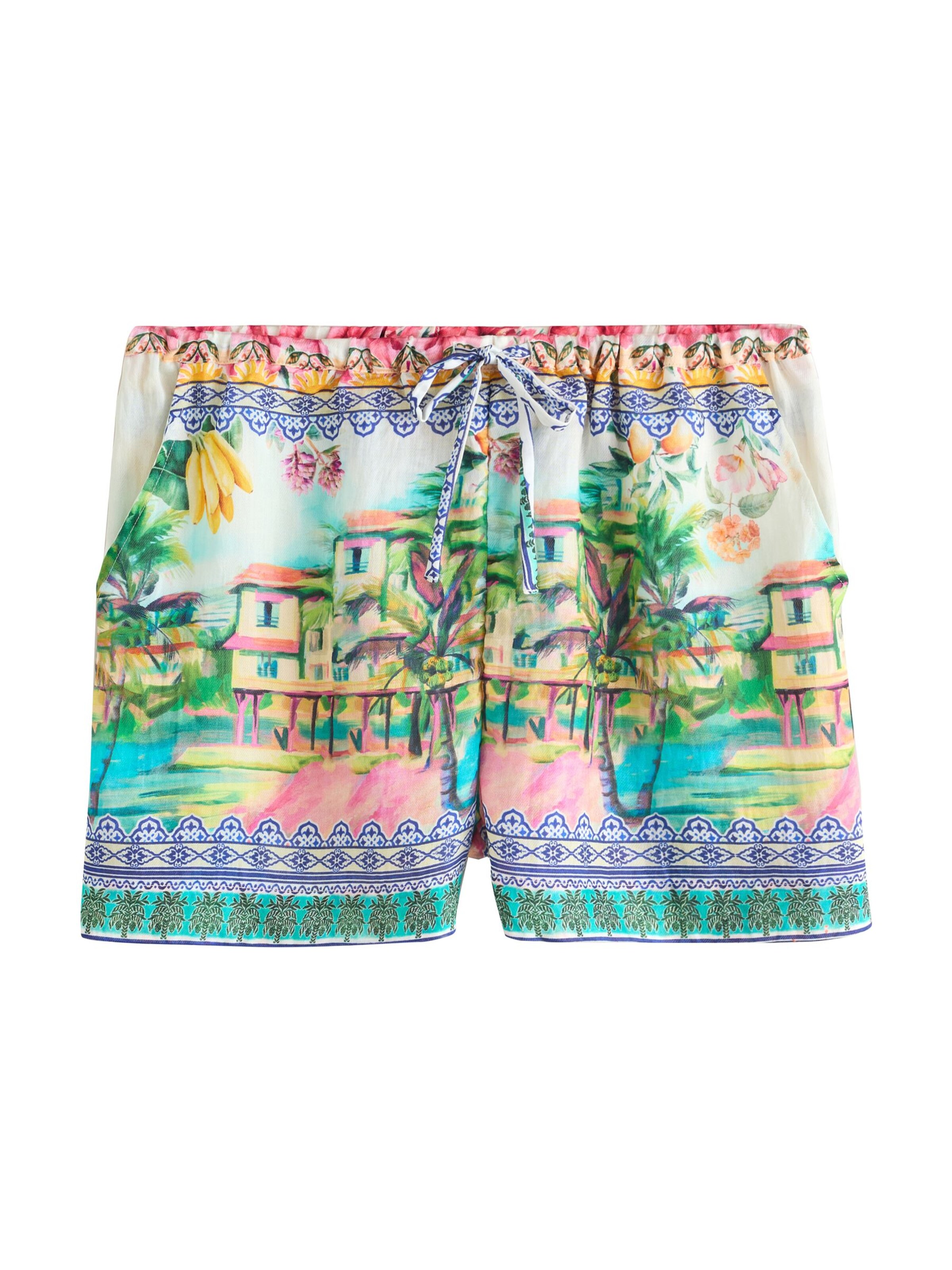 Next Regular Shorts in Mischfarben: Vorderseite
