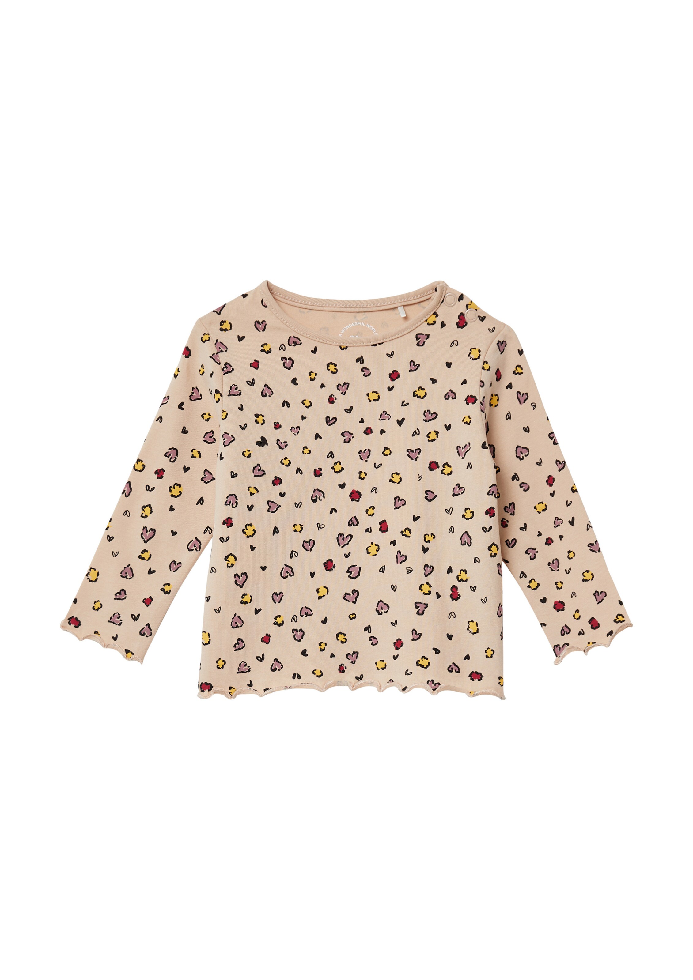 s.Oliver Shirt in Beige: Vorderseite