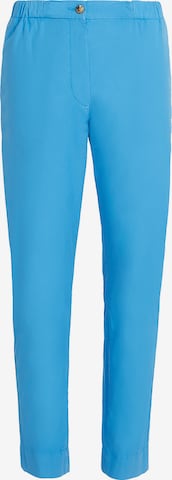 Tommy Hilfiger Curve Loosefit Broek in Blauw: voorkant