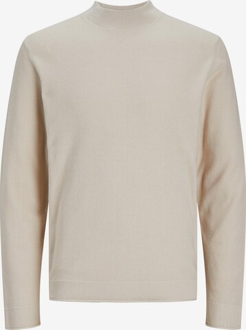 JACK & JONES Trui 'Thomas' in Beige: voorkant