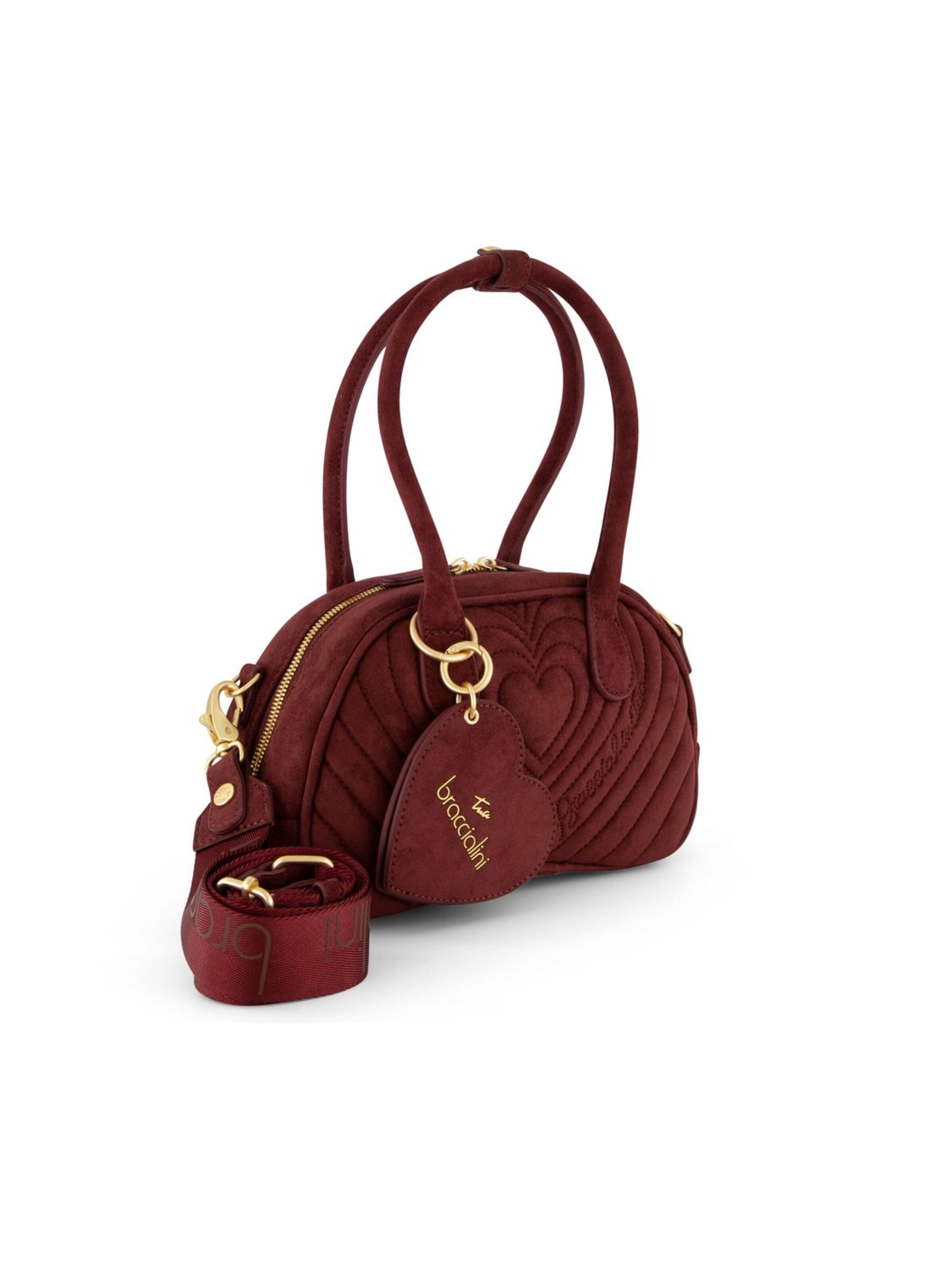 Braccialini - Bolso de mano 'Beth Matelassé' en rojo