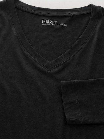 Next Shirt in Schwarz
