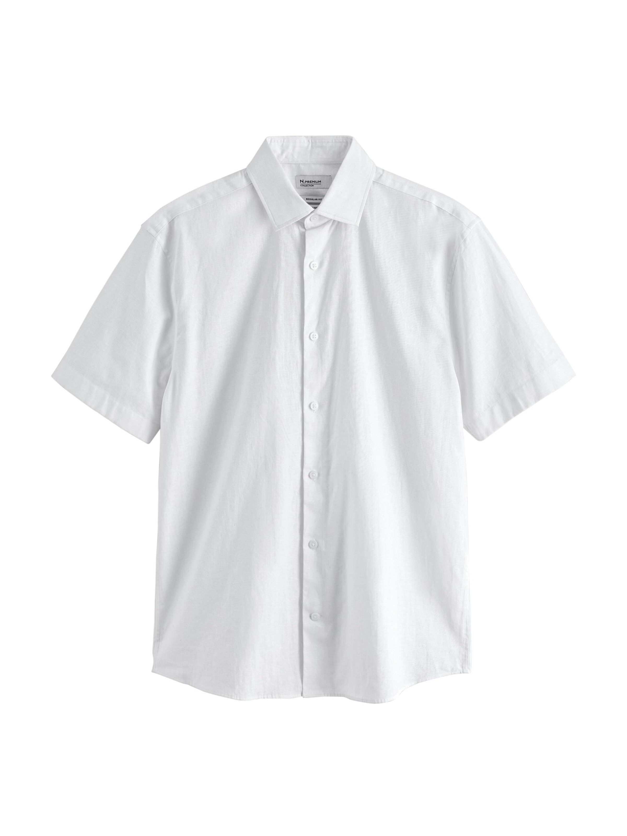 Next Hemd 'Premium' in Weiß: Vorderseite