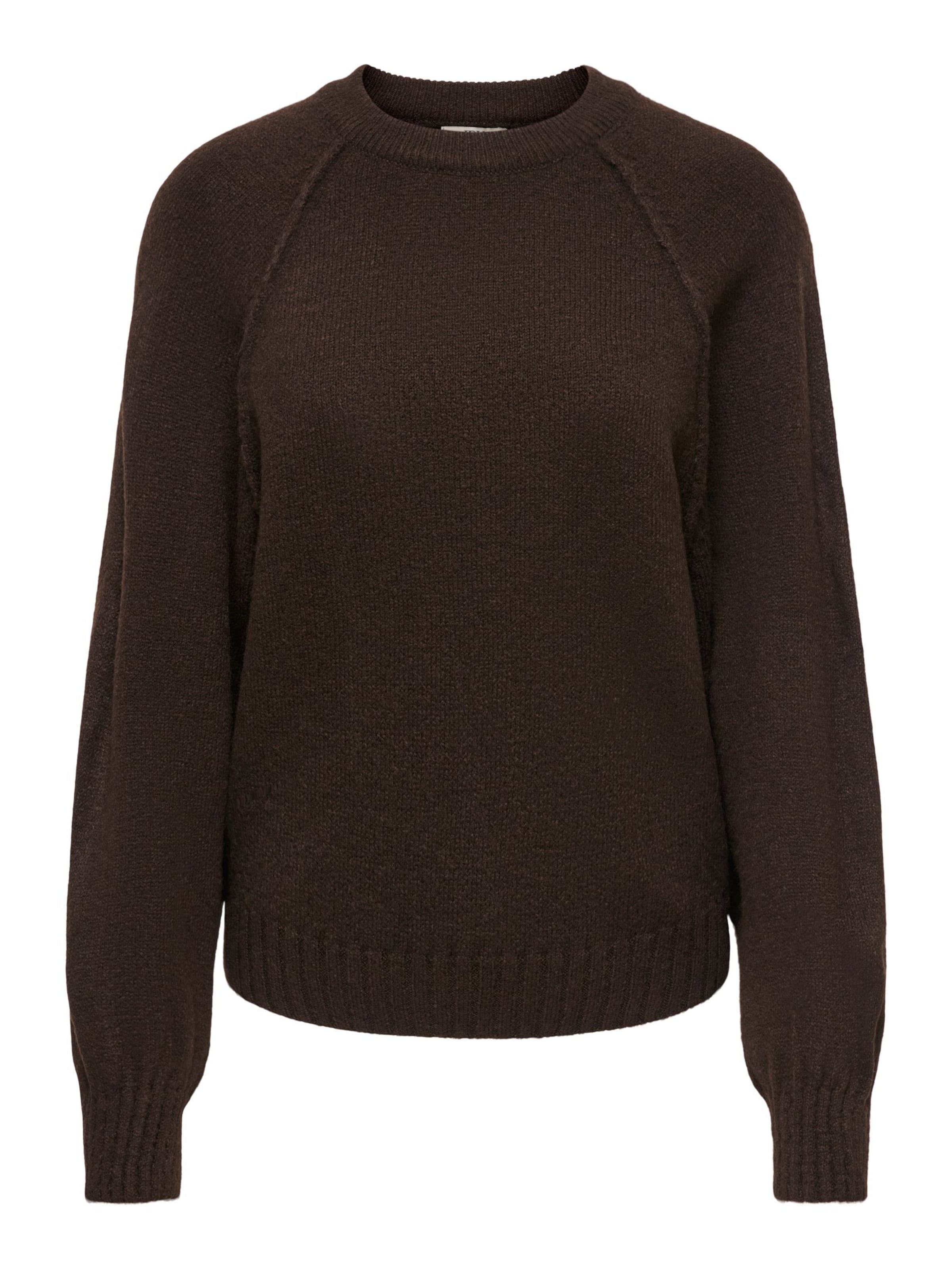 JDY Sweater 'JDYMerrin' in Brown: front