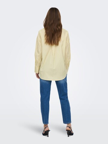 Camicia da donna 'ONLOregon Alva' di ONLY in giallo