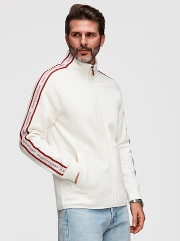 Sweat-shirt Ombre en blanc : devant