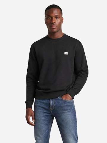 Calvin Klein Jeans Sweatshirt 'LV04RG268G' i svart